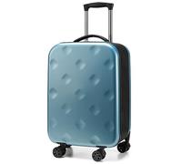 CASEGO Equipaje Plegable de 24 Pulgadas, Resistente, Duradero, de Gran Capacidad, con Carrito Ajustable, Maleta portátil, Unisex (Blue 28 Inch)