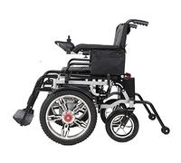 CASEGO La Silla de Ruedas eléctrica Inteligente es fácil de operar, Plegable, Liviana y portátil, un pequeño Scooter de Ocio de Cuatro Ruedas para Personas Mayores (D)