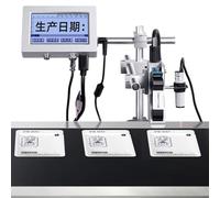 CASEGO Máquina de codificación automática Impresora de Fecha de caducidad Impresora de inyección de Tinta en línea Impresora de inyección (25.4mm)