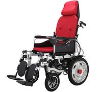 CASEGO Silla de Ruedas eléctrica Inteligente, Marco de aleación de Aluminio, Fuerte Soporte de Carga, Andador para Ancianos, Patinete de Cuatro Ruedas de Ocio (Red)