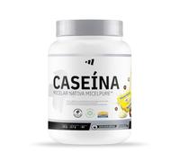 Caseína Micelar 1Kg - Natillas de Vainilla - Micellar Casein - Masmusculo | 33 tomas, 22g de proteína y unas 110 kcal por toma, Bajo en grasa y Azúcar. Recuperación, mantenimiento y desarrollo muscular