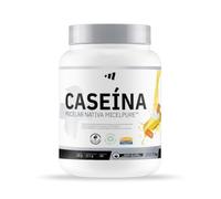 Caseína Micelar 1Kg - Sabor Pastel de Limón - Micellar Casein - Masmusculo | 33 tomas, 22g de proteína y unas 110 kcal por toma, Bajo en grasa y Azúcar. Recuperación, mantenimiento y desarrollo muscular