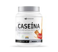 Caseína Micelar 1Kg - Sabor Speculoos Lovers - Micellar Casein - Masmusculo | 33 tomas, 22g de proteína y unas 110 kcal por toma, Bajo en grasa y Azúcar. Recuperación, mantenimiento y desarrollo muscular