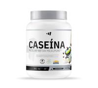 Caseína Micelar 1Kg - Sabor Stracciatella - Micellar Casein - Masmusculo | 33 tomas, 22g de proteína y unas 110 kcal por toma, Bajo en grasa y Azúcar. Recuperación, mantenimiento y desarrollo muscular