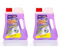 Caselli Abrillantador porcelana, gres y cerámica 1.5 litros - Limpia, abrillanta y conserva suelos y paredes - Con Bioalcohol - Limpieza diaria profesional (Paquete de 2)