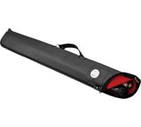 Casemaster Funda de Vinilo Suave para Taco de Billar/Billar, Capacidad para 1 Taco Completo de 2 Piezas (1 Tope/1 Eje), Color Negro