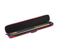 Casemaster Parallax - Funda para Taco de Billar y Billar, Tejido Oxford 600D de poliéster Pesado e Interior Acolchado, Capacidad para 1 Taco Completo de 2 Piezas (1 Culata/1 caña), Color Negro con
