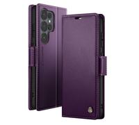 CaseMe, Funda Cartera para Galaxy S26 Ultra Anti-RFID Efecto Cuero Brillante