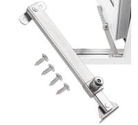 Casement Window Stays - Zinc Alloy Stainless Steel 18.2x3.5x1.9cm | Window Latch Lock Hinge | Aluminum Wooden IronŴindowHardware For Home Office And Residential Use