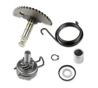 Casenly Piñón de Arranque de Pedal de Arrastre, Kit de Eje de Arranque, Conjunto de Engranaje Arranque, Juego de Revisión de Pedal de Muelle para GY6 50CC 80CC 90cc 139QMB Motors Scooter