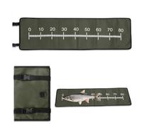 Casenly Regla de Pesca Plegable 98 x 30.5cm, Portátil Regla de Pesca, Estera de Medición de Pesca, Alfombrilla para Carpas con Cinta Métrica, Accesorio de Pesca para Principiantes, Pescadores