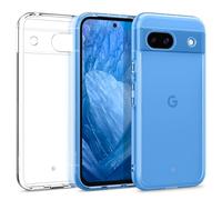 Caseology Capella para Google Pixel 8a Funda [Transparente] protección contra caídas de Grado Militar, Patrones de Agarre Lateral, Funda Google Pixel 8a - Crystal Clear