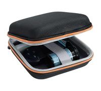 caseroxx Bolsa del medidor de glucosa en sangre adecuado para Onetouch Ultra Plus Reflect en negro, diabético almacenamiento estuche tapa