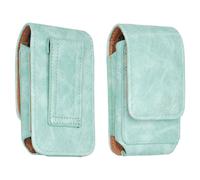 caseroxx Bolso al Aire Libre para Nokia 2660 Flip, Turquesa | Funda outdoor resistente para un uso exigente en movimiento, de cuero artificial