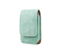 caseroxx Bolso al Aire Libre para TCL onetouch 4043 / 4043D, Azul Claro | Funda outdoor resistente para un uso exigente en movimiento, de de cuero real