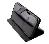 caseroxx Bookstyle-Case para Archos Oxygen 63 en negro fabricado con cuero artif