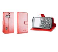 caseroxx Bookstyle-Case para Doro 1880/1881 / 5860, Rojo
