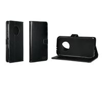 caseroxx Bookstyle-Case para Gigaset GX6 / GX6 Pro, Negro | Funda tipo libro abatible con compartimentos interiores y protección integral para el día a día, de cuero artificial
