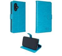 caseroxx Bookstyle-Case para SPC Zeus 2, Azul Claro