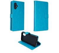 caseroxx Bookstyle-Case para SPC Zeus 2 Pro, Azul Claro