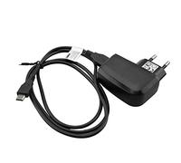 caseroxx Cable Cargador Cargador de Altavoces para Tronsmart Mega 40W, Cargador Fuente de alimentación para Cargar el móvil (Cable Flexible y Estable en Negro)