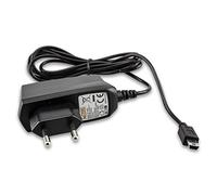caseroxx Cable Cargador Smartphone Cargador para Garmin DriveSmart 55 & Digital Traffic, Cargador Fuente de alimentación para Cargar el móvil (Cable Flexible y Estable en Negro)