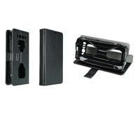 caseroxx Funda Blackview BV7300, Tipo Libro, Fabricada en Cuero Artificial, Color Negro