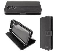 caseroxx Funda Doro 8100/8110 / 8200/8210 / 8220, Tipo Libro, Fabricada en Cuero Artificial, Color Negro