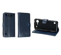 caseroxx Funda Doro Aurora A10/A11, Tipo Libro, Fabricada en Cuero Artificial, Color Azul