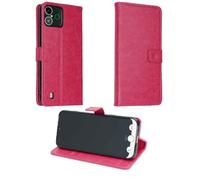caseroxx Funda Doro Aurora A30/A31, Tipo Libro, Fabricada en Cuero Artificial, Color Rosa