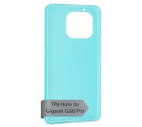 caseroxx Funda en Azul Claro para Gigaset GS6 / GS6 Pro - Ajuste preciso y protección