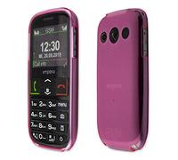 caseroxx Funda en Rosa para Emporia Euphoria V50 / Active V50 4G - Ajuste preciso y protección