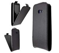 caseroxx Funda Flip Cover Alcatel 3088 / 3088X (Flip Cover en Negro)