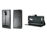 caseroxx Funda Funker E500I Smart Easy, Tipo Libro, Fabricada en Cuero Artificial, Color Negro