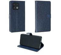 caseroxx Funda Gigaset GS6 / GS6 Pro, Tipo Libro, Fabricada en Cuero Artificial, Color Azul