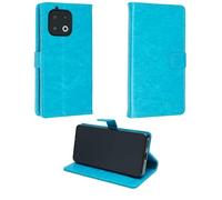 caseroxx Funda Gigaset GS6 / GS6 Pro, Tipo Libro, Fabricada en Cuero Artificial, Color Azul Claro
