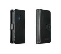 caseroxx Funda Nokia 225 4G (2024), Tipo Libro, Fabricada en Cuero Artificial, Color Negro