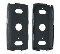 caseroxx Funda para Crosscall Core-X5, Negro | Funda TPU flexible, ajustada y con buen agarre, protege de golpes, arañazos y polvo, de TPU