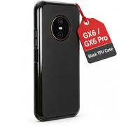 caseroxx Funda para Gigaset GX6 / GX6 Pro, Negro | Funda TPU flexible, ajustada y con buen agarre, protege de golpes, arañazos y polvo, de TPU