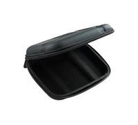 caseroxx Funda para GPS compatible con Garmin Zumo XT, carcasa rígida con goma elástica y compartimento para accesorios, resistente a los golpes y práctica para viajes, funda para GPS y GPS