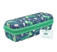caseroxx Funda para TipToi in, funda de transporte, Dinosaurio Pattern - Negro, Tasche für TipToi