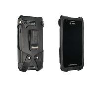 caseroxx Funda para Zebra TC21 / TC26, Carcasa Funda [], Protegido por una Capa de Silicona Negro
