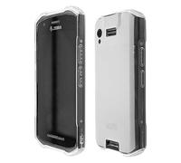 caseroxx Funda Protectora para Computadora Móvil de Mano para Zebra TC21 / TC26, Carcasa Funda Protectora para Computadora Móvil de Mano [Blanco-Transparente], Protegido por una Capa de Silicona