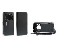 caseroxx Funda Ulefone Armor 21, Tipo Libro, Fabricada en Cuero Artificial, Color Negro