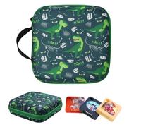 caseroxx Galakto - Bolsa de almacenamiento con cremallera y 8 bolsillos de malla para tokens de audio GALAKTO Player Audio Token - Organizador de hasta 16 fichas de audio de EVA