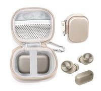 CaseSack Funda para auriculares inalámbricos Technics EAH-AZ100/EAH-AZ80/EAH-AZ60 Premium Hi-Fi True Wireless Bluetooth (champán)