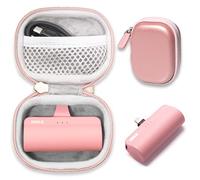 CaseSack Funda para iWALK Mini/iWALK LinkPod Cargador Portátil para iPhone Compactable con 4500mAh, 3350mAh, 4800mAh (Oro Rosa)
