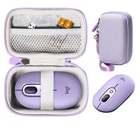 CaseSack Funda para ratón Logitech Logitech POP Mouse, ratón inalámbrico Bluetooth (morado)