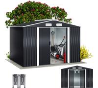 Caseta de jardín Antracita 260x205x180cm