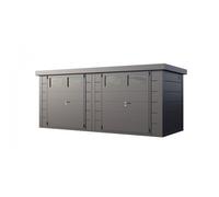 Caseta de Jardin metálica NH13 | Antracita | 522 x 208 - NOVO HABITAT